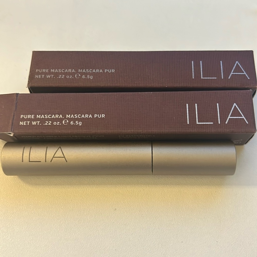 ILIA pure mascara Asphalt Jungle (black) set of 2